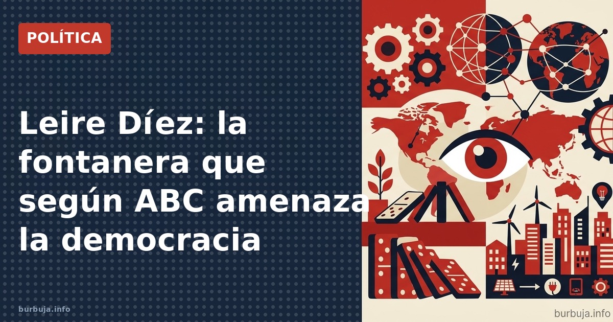 El artículo de Juan Soto Ivars en ABC retrata a Leire Díez como el Frankenstein del sanchismo. ¿Comando secreto o consecuenci