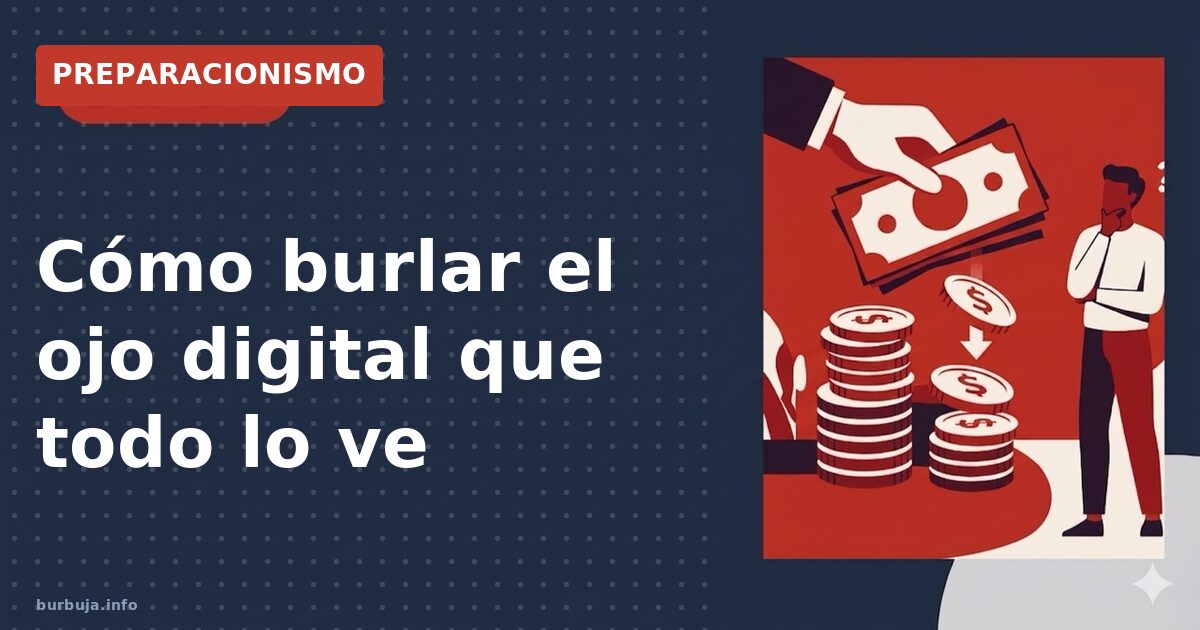 Cómo burlar el ojo digital que todo lo ve