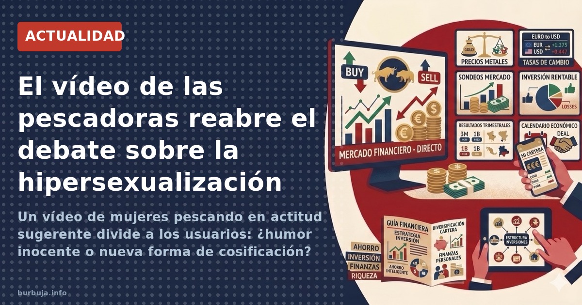 Un vídeo de mujeres pescando en actitud sugerente divide a los usuarios: ¿humor inocente o nueva forma de cosificación? Análi