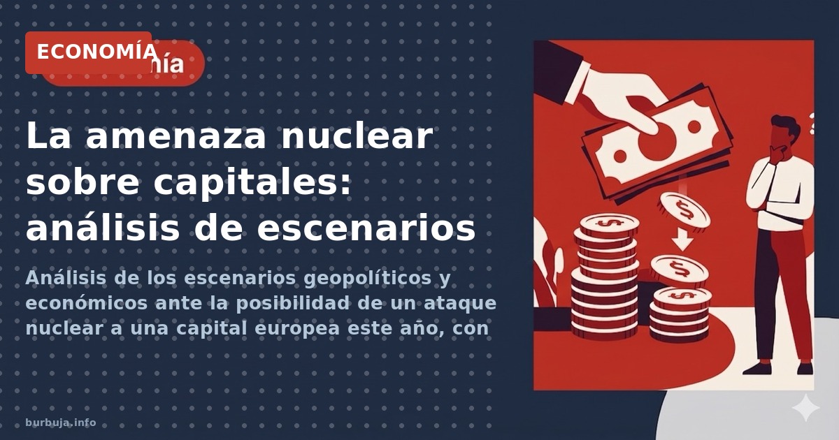Análisis de los escenarios geopolíticos y económicos ante la posibilidad de un ataque nuclear a una capital europea este año,