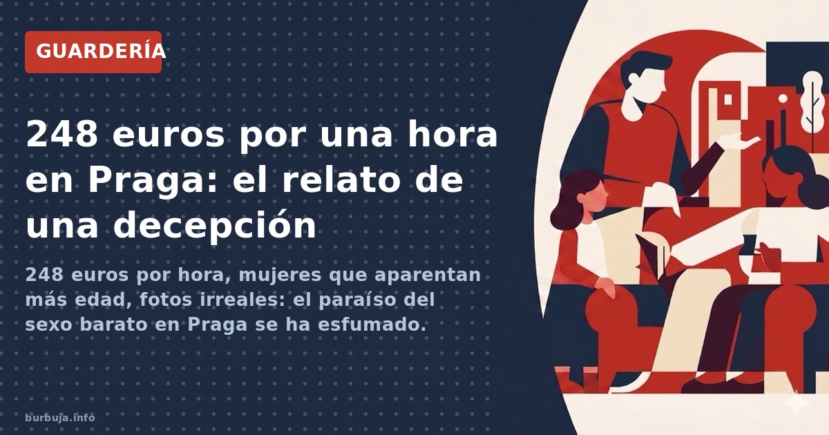 248 euros por hora, mujeres que aparentan más edad, fotos irreales: el paraíso del sexo barato en Praga se ha esfumado. Análi