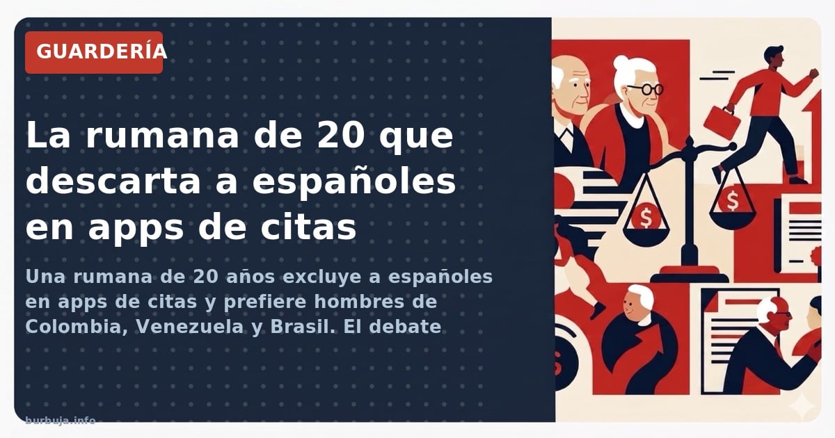 Una rumana de 20 años excluye a españoles en apps de citas y prefiere hombres de Colombia, Venezuela y Brasil. El debate refl
