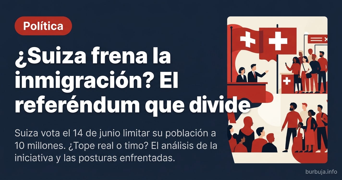 ¿Suiza frena la inmigración? El referéndum que divide