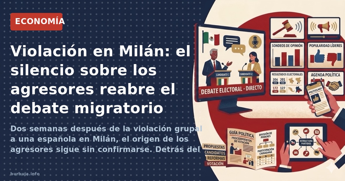 Una estudiante española de Erasmus denuncia una violación grupal en Milán. El silencio sobre el origen de los agresores abre 