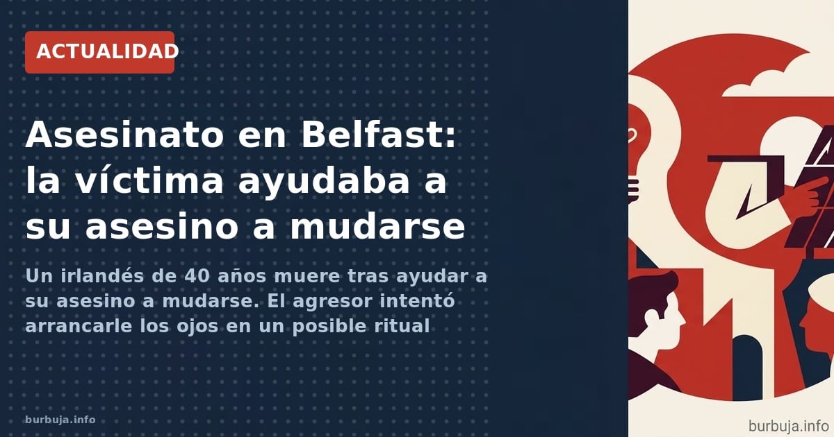 Stephen Ogilvy, víctima en Belfast, ayudó a su agresor antes de ser atacado y perder un ojo. Confusión con otro caso de Henry