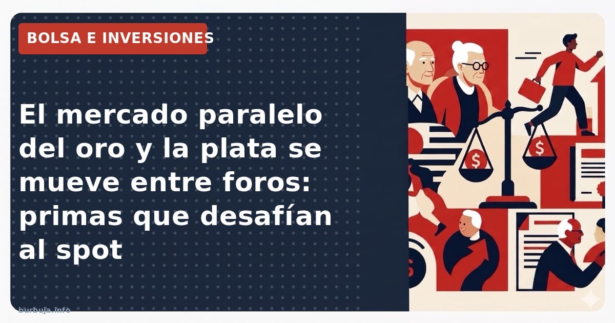 La plata sube un 287% y el pequeño ahorrador se queda fuera
