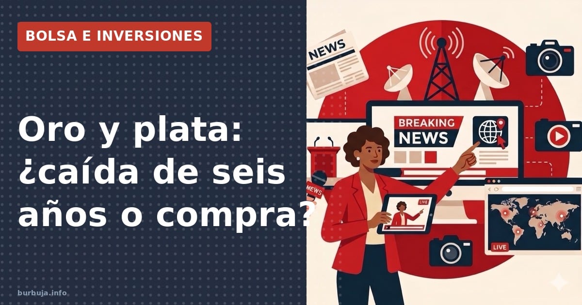 Oro en caída: ¿oportunidad o trampa?