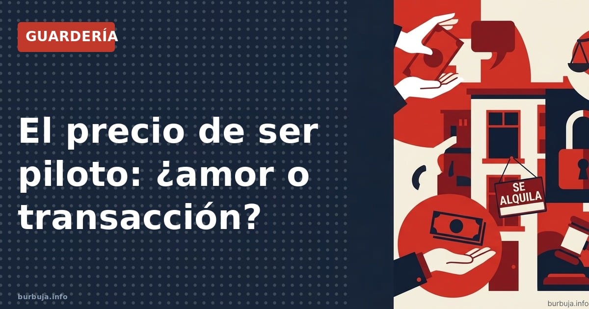 El debate sobre si las relaciones con pilotos son amor o transacción económica. Sueldos de 200.000€, metáforas de escobas y u