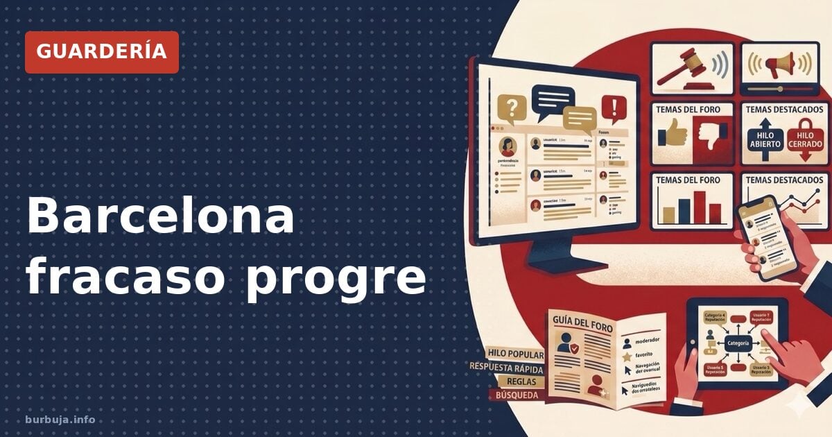 La polémica sobre Barcelona