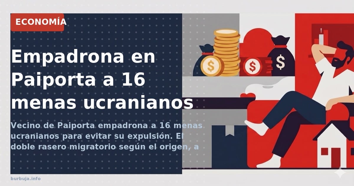 16 menas en un piso: el escándalo del padrón en Paiporta