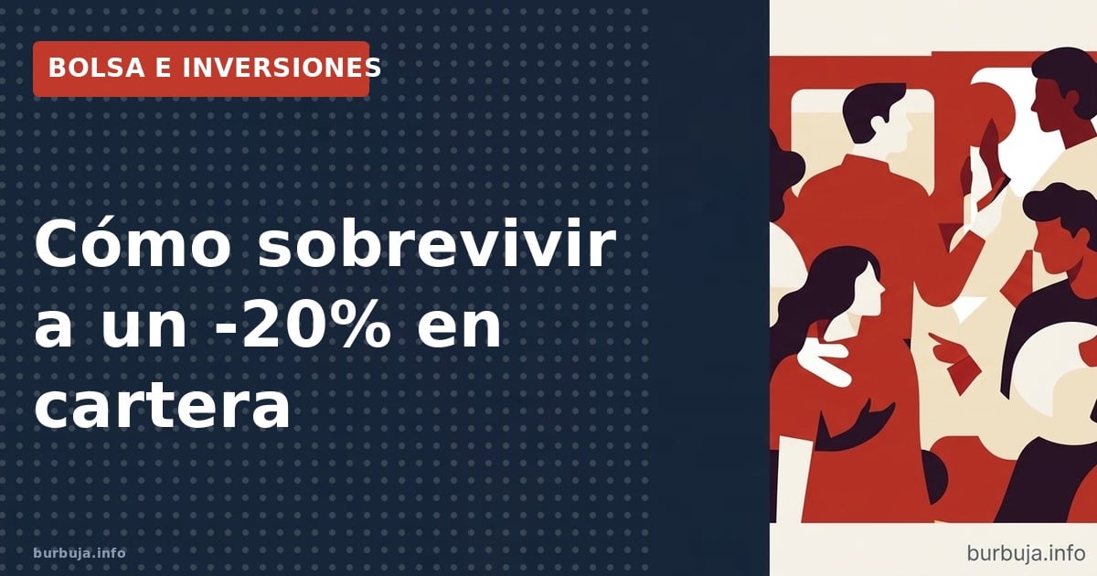 Caídas en bolsa: el arte de digerir pérdidas