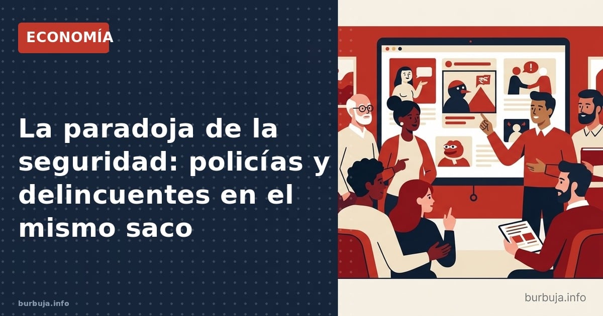 Percepción de inseguridad vs. relato oficial: cuando la policía y la delincuencia parecen un circo, las consecuencias económi