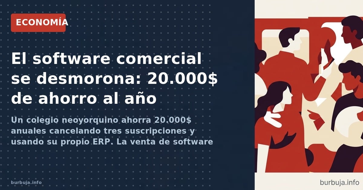 El fin del software comercial tal como lo conoces