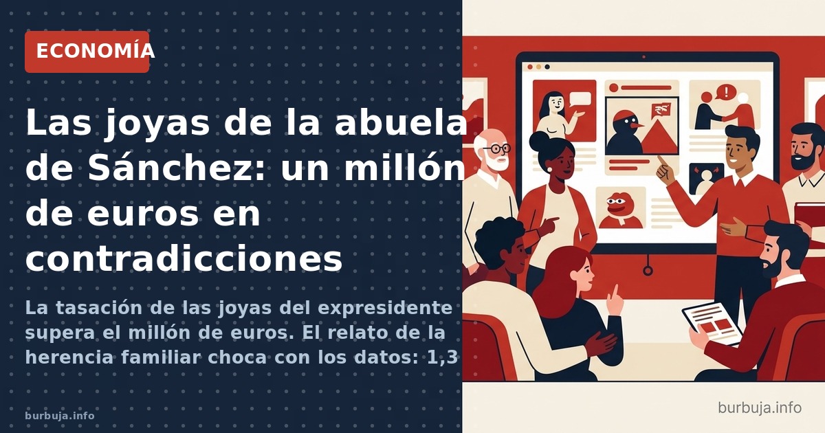 La tasación de las joyas del expresidente supera el millón de euros. El relato de la herencia familiar choca con los datos: 1