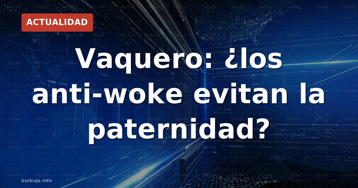 Roberto Vaquero, comunicador de 40 años sin hijos, hablando en un programa de televisión sobre la baja natalidad en España