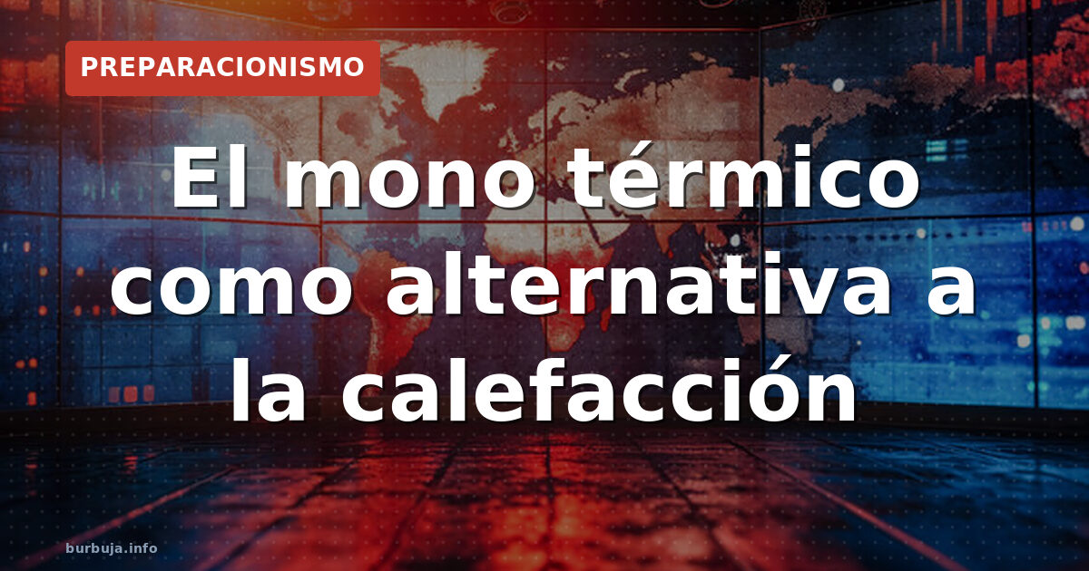 El mono térmico como alternativa a la calefacción