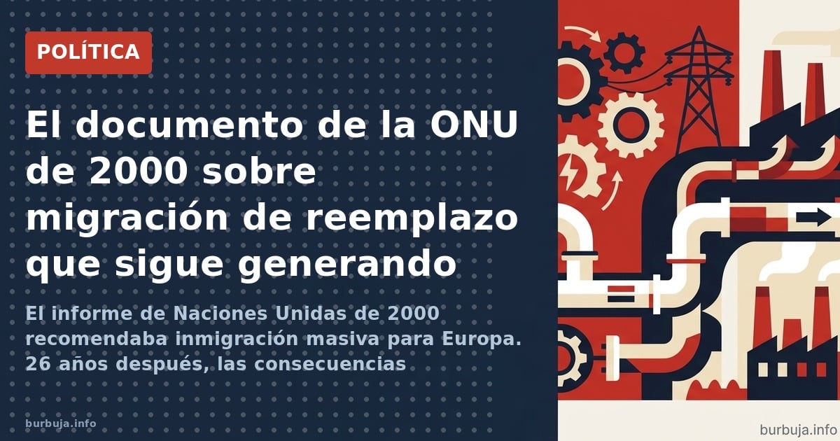 La ONU preveía la migración de reemplazo en el año 2000: ¿estamos a tiempo?