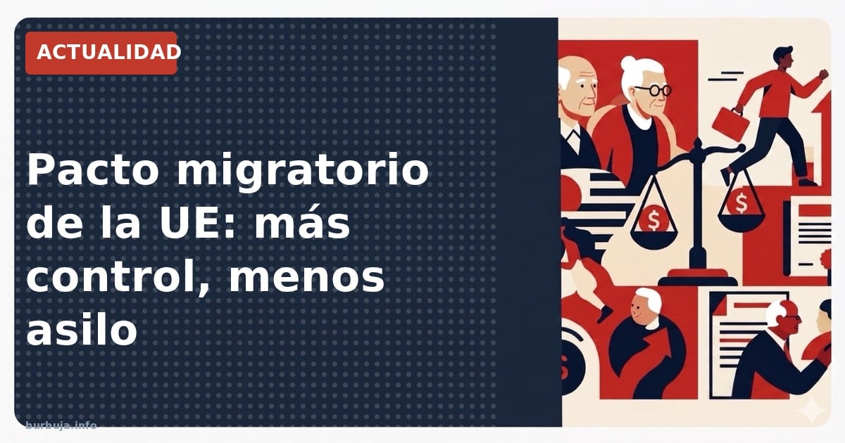 El Pacto de Asilo y Migración de la UE entra en vigor con 6.000 millones para datos biométricos. Críticas por reducción de ga