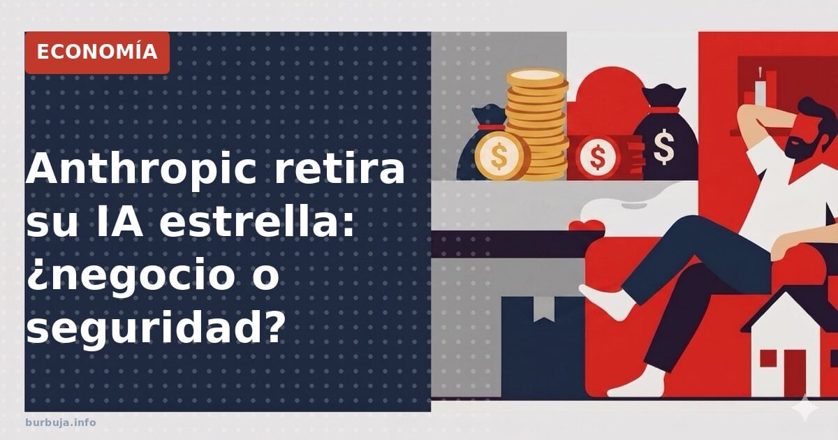 Anthropic retira su IA estrella: ¿negocio o seguridad?