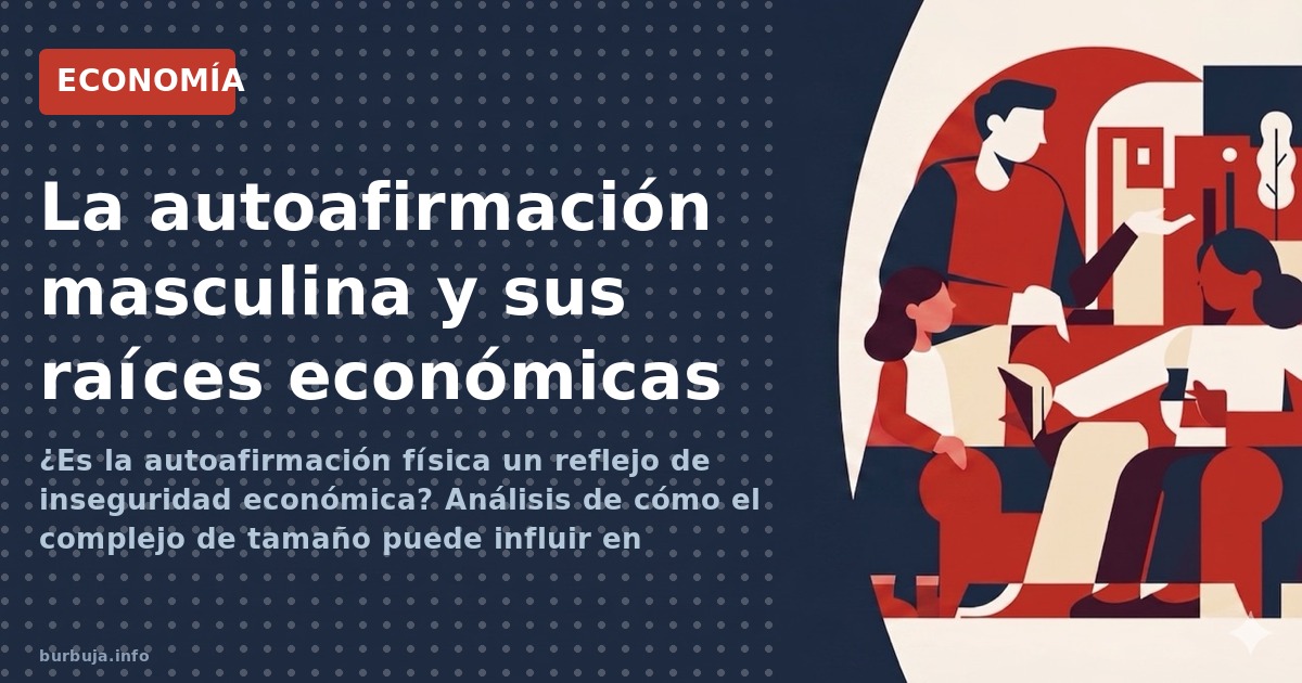 ¿Es la autoafirmación física un reflejo de inseguridad económica? Análisis de cómo el complejo de tamaño puede influir en dec