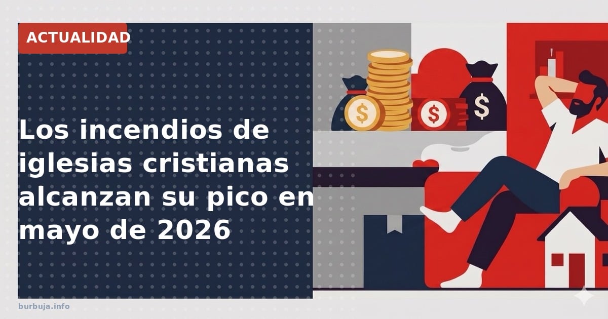 OIDAC registra 37 incidentes de odio anticristiano en mayo de 2026, 13 con fuego. La cifra más alta del año. Alemania, epicen