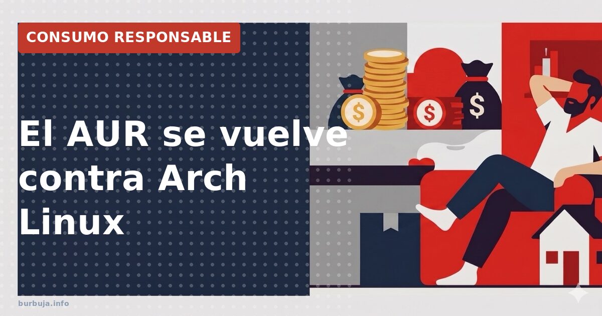 1579 paquetes de Arch Linux infectados: revisa tu sistema ya