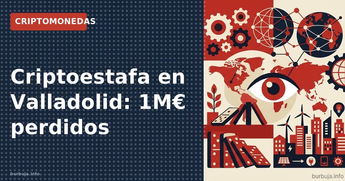 Criptoestafa de un millón en Valladolid