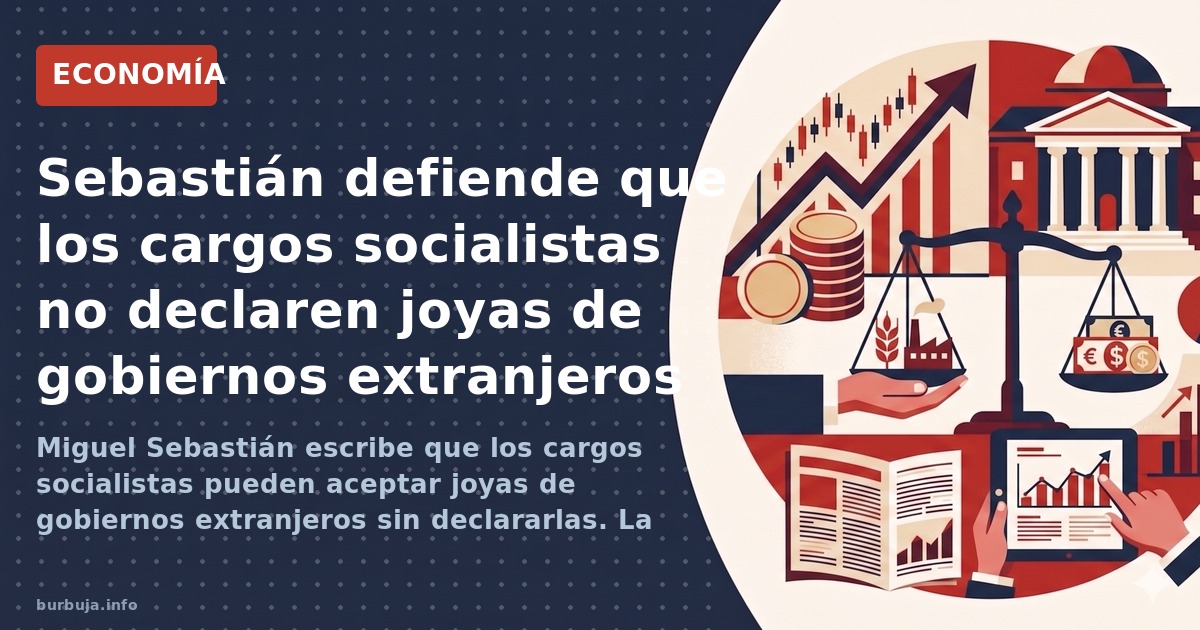 Joyas de Zapatero: 1,3 millones sin declarar