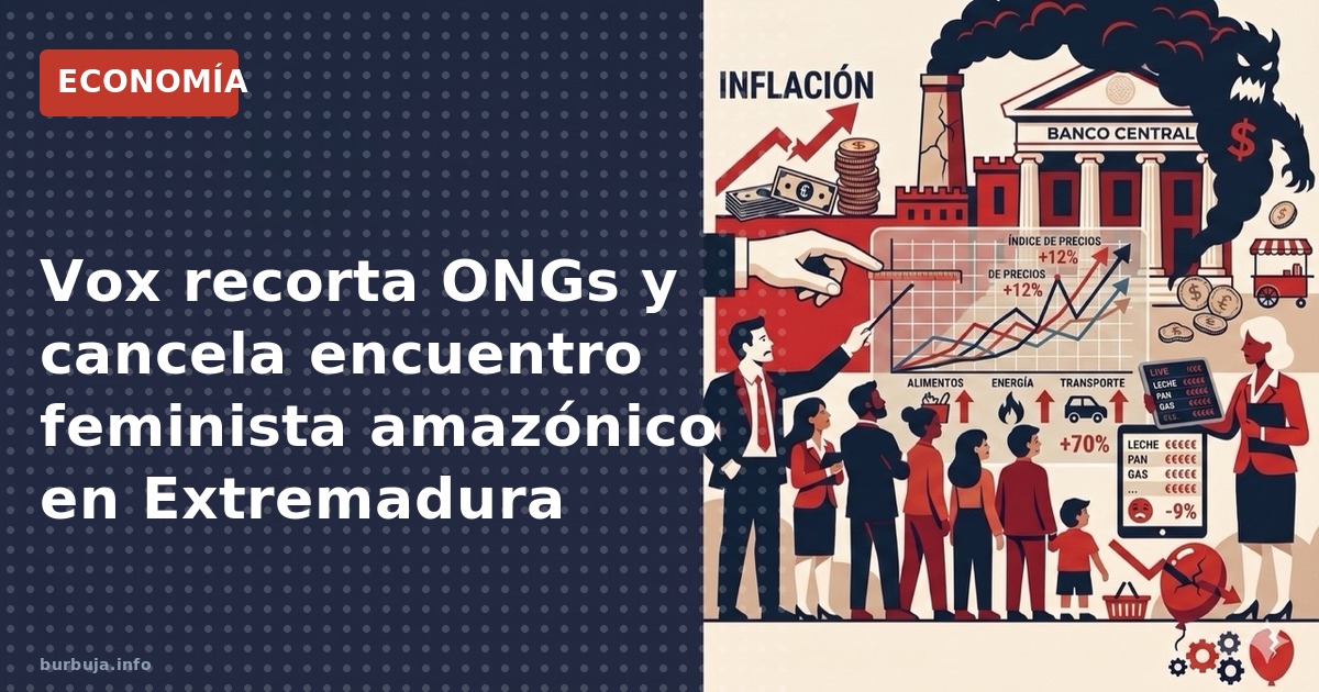 El feminismo amazónico se queda sin subvención por el tijeretazo de Vox