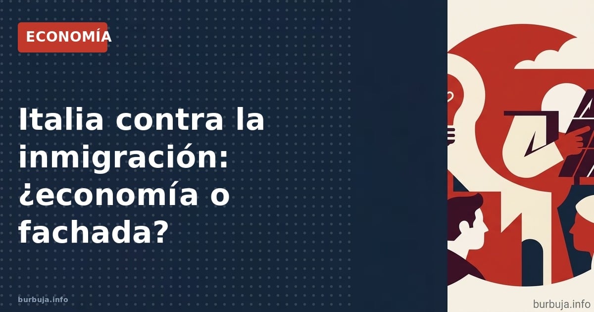 Miles de italianos se manifiestan contra la inmigración. Detrás, el miedo al colapso de las pensiones, la crítica al Estado a