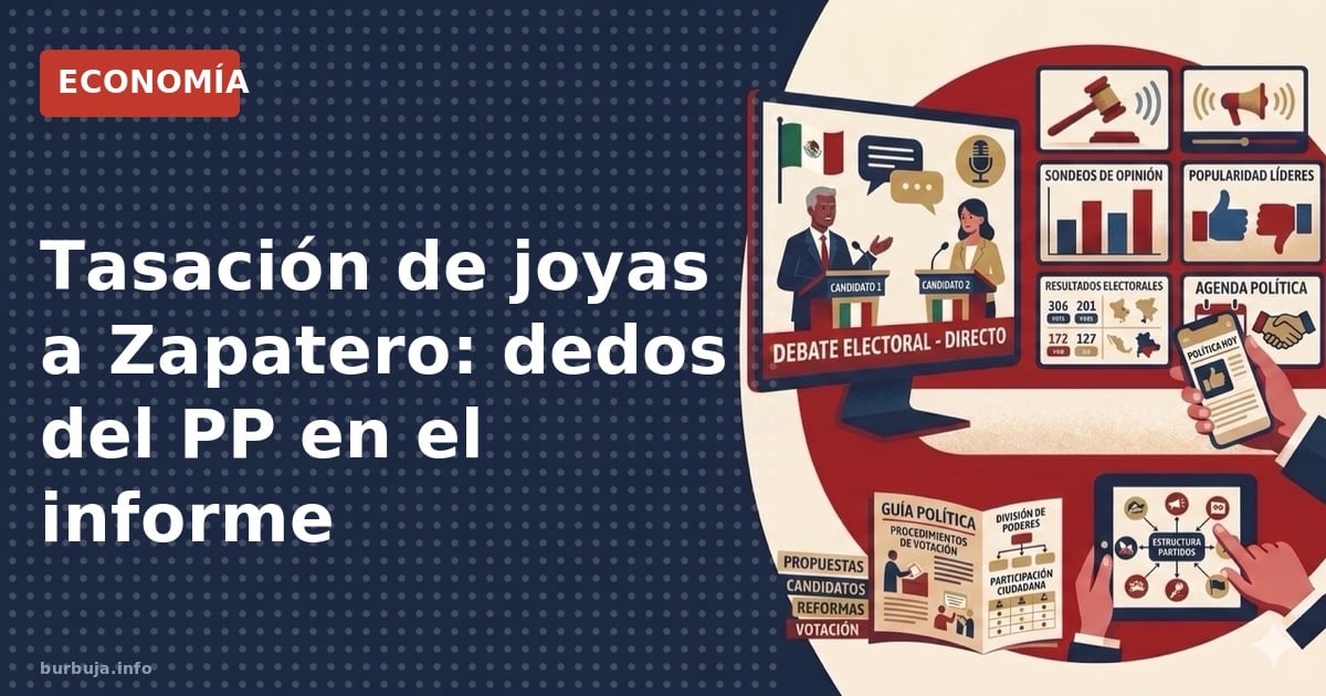 La tasación de las joyas en el informe contra Zapatero la realizaron militantes del PP, según las acusaciones. Un patrón de p