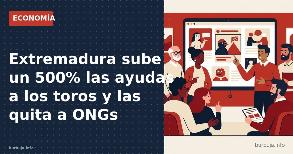 500% más para toros, 87% menos para cooperación