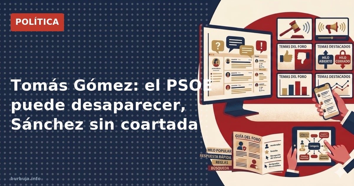 El exsecretario general del PSOE en Madrid advierte que el partido puede desaparecer. ¿Tiene razón o son 5-6 millones de vota