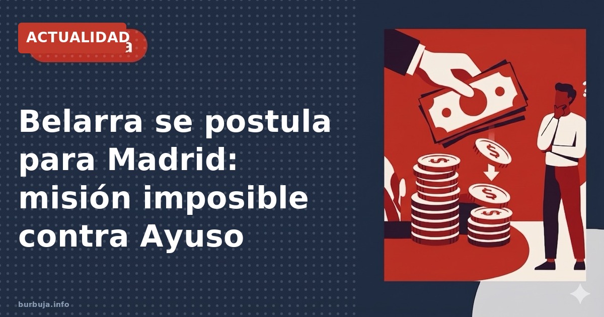 Ione Belarra anuncia que disputará la Presidencia de la Comunidad de Madrid a Isabel Díaz Ayuso. El análisis señala que parte