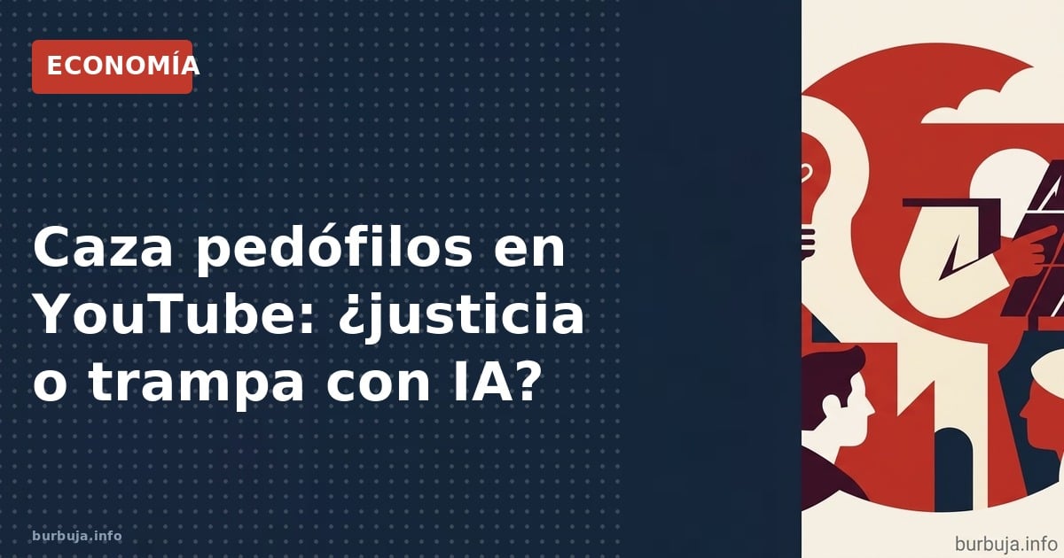 El 99% de los vídeos 'cazapedófilos' serían montajes con IA para generar visitas y anuncios. Detrás, un negocio que arruina v