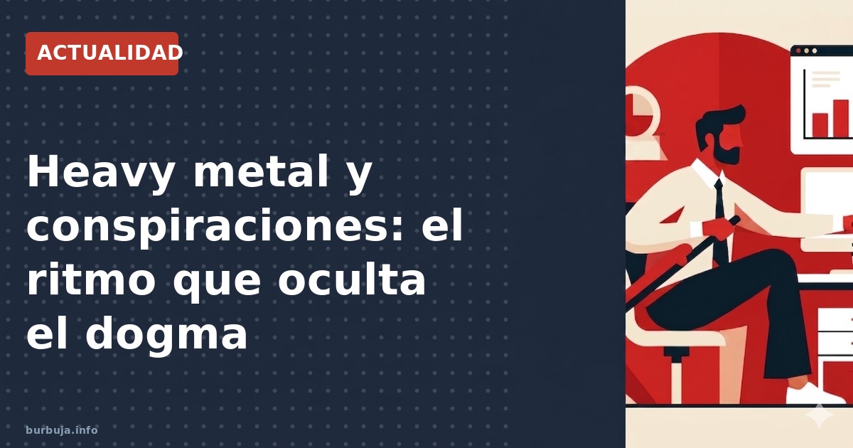 Un hilo mezcla a Steve Vai, Angra y teorías conspirativas sobre un templo de tinieblas. Analizamos el fenómeno.