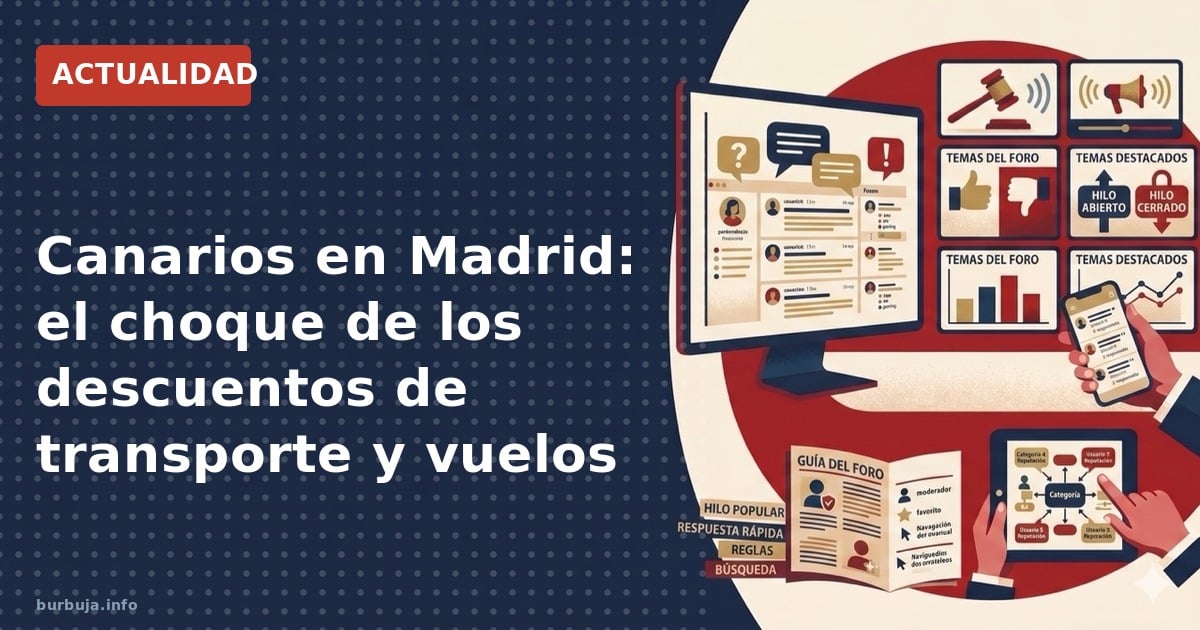 Canarios en Madrid se resisten a empadronarse para no perder el 50% de descuento en vuelos a las islas. La Comunidad exige re