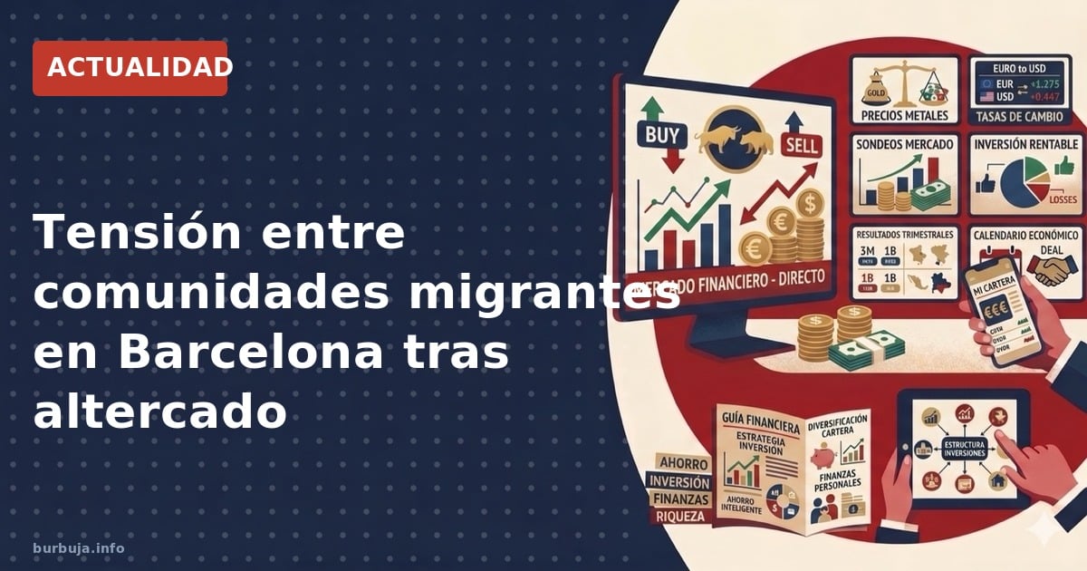 Pelea entre migrantes en Rubí: el circo romano moderno