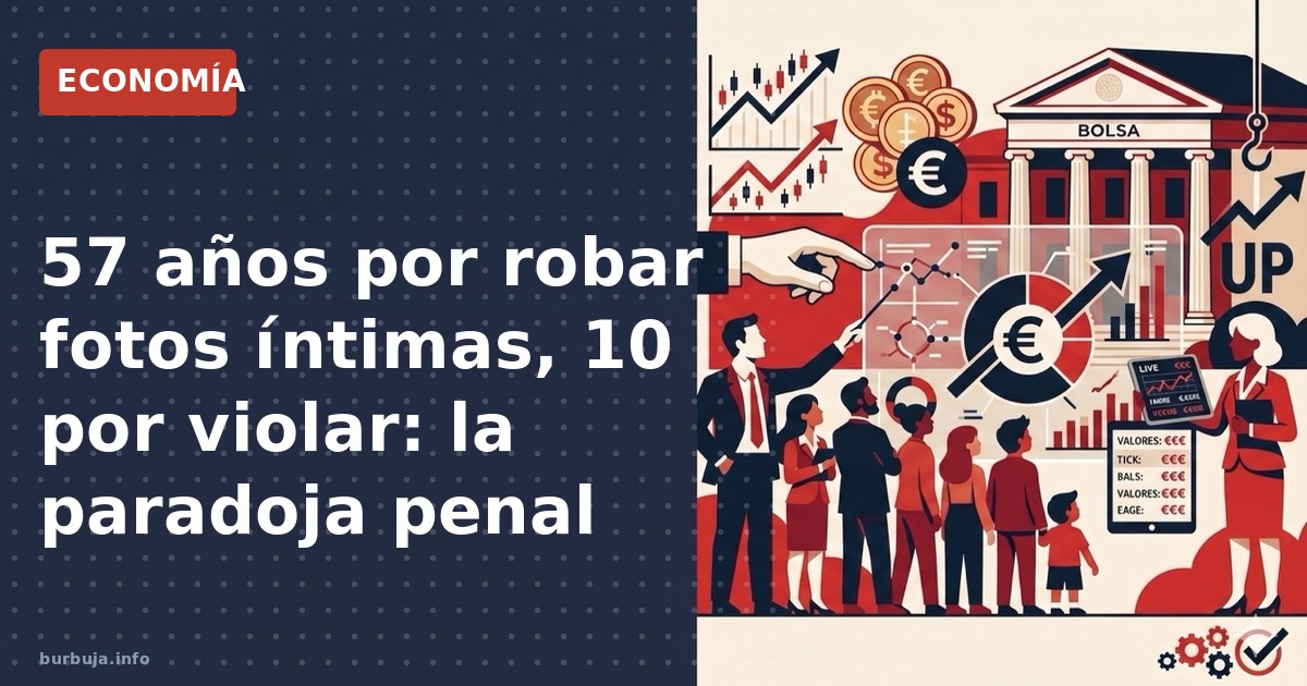 Un condenado a 57 años por robar fotos de clientes y otro a 10 por violar a una menor: la disparidad de penas revela la lógic