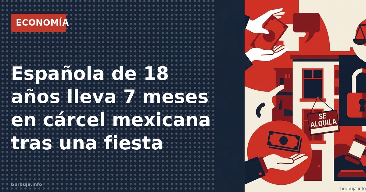 Una joven española de 18 años lleva 7 meses en prisión en México acusada de secuestro. ¿Víctima o parte de una red de trata? 