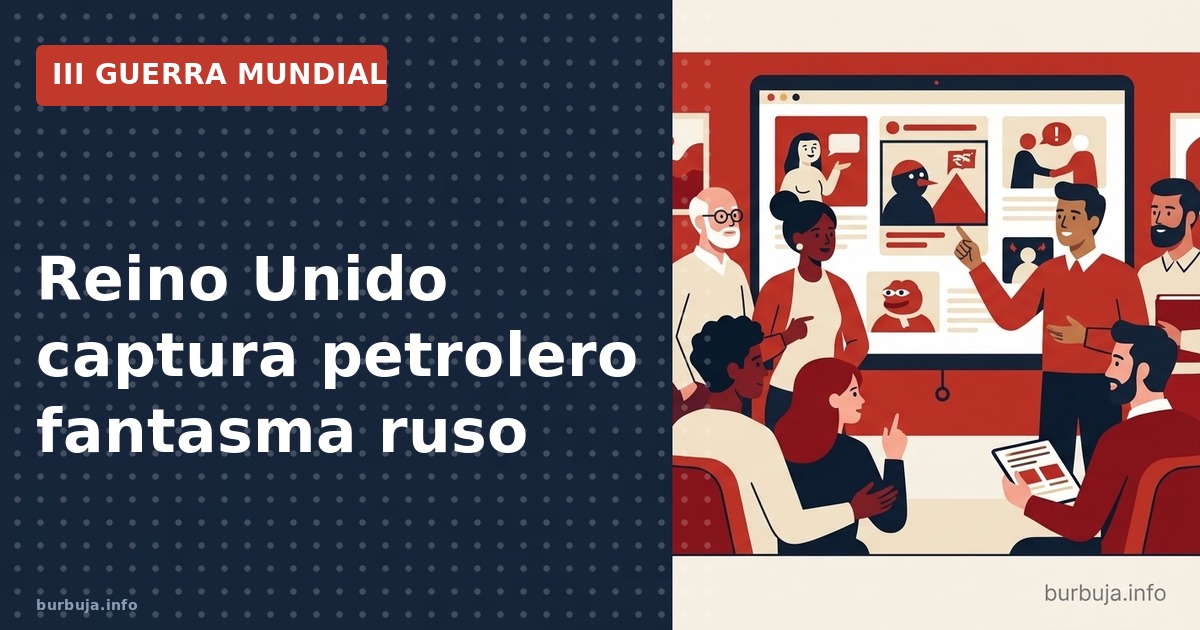 UK intercepta petrolero fantasma ruso: ¿escalada?