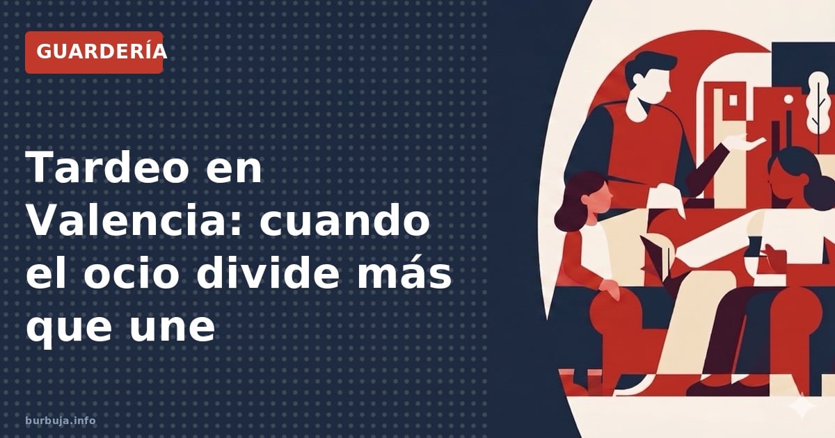 El tardeo valencia: ocio compartido vs. misantropía digital. Un debate sobre la presión social de salir y la reacción de quie