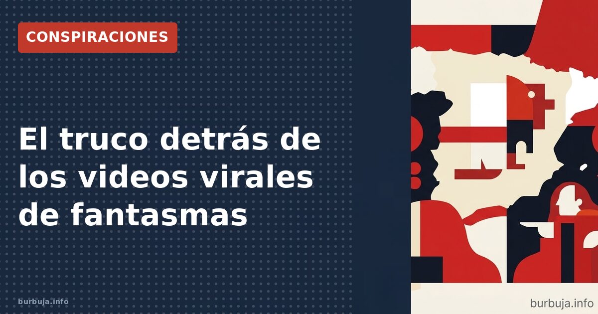 ¿Fantasmas o mala calidad? El vídeo que nadie se cree