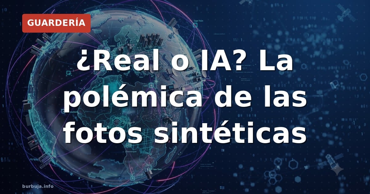 ¿Real o IA? La polémica de las fotos sintéticas