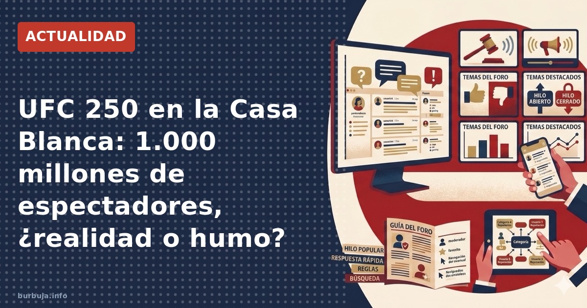 1.000 millones de espectadores: el farol de la UFC