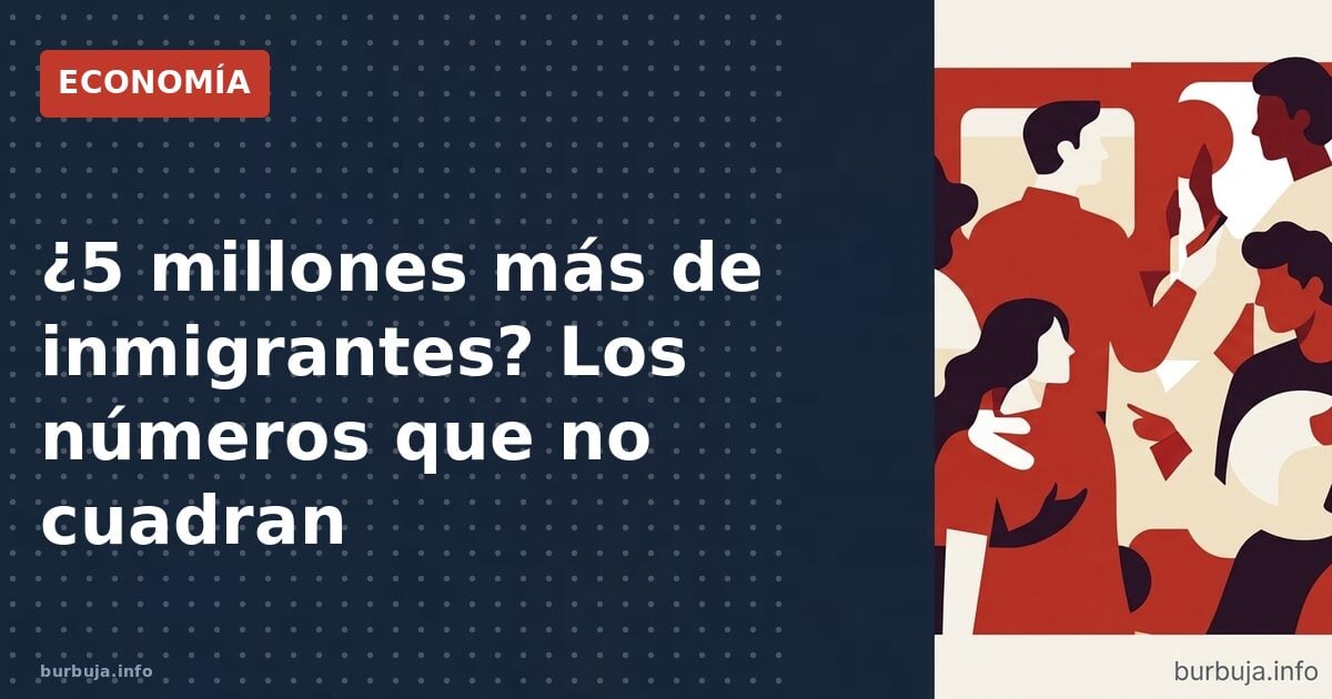 5 millones más en 4 años: ¿milagro o catástrofe?