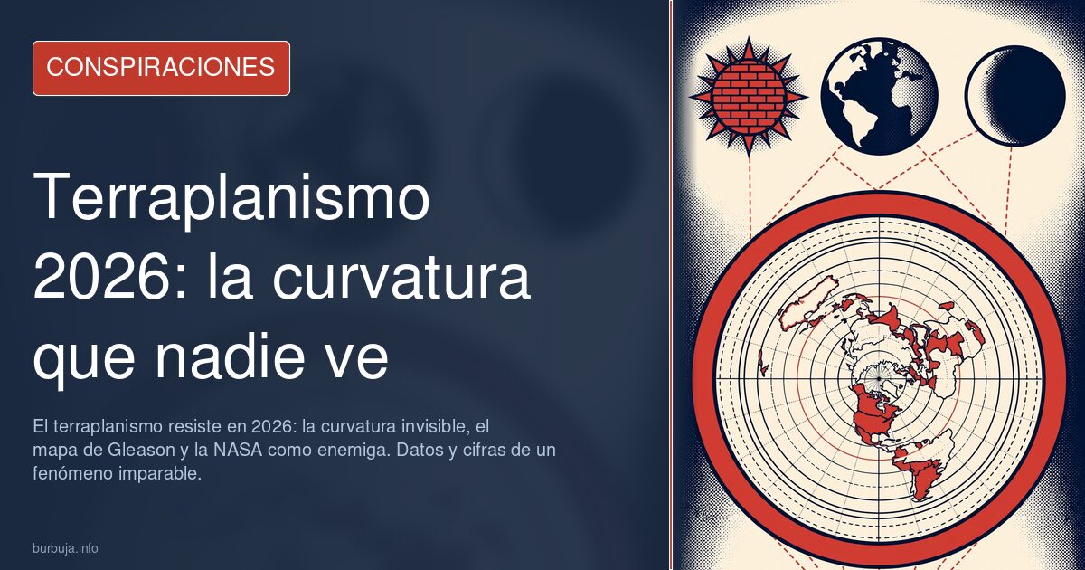 Cumbre nevada sobre un horizonte marino, imagen usada como prueba de la Tierra plana y desmentida por el cálculo de curvatura