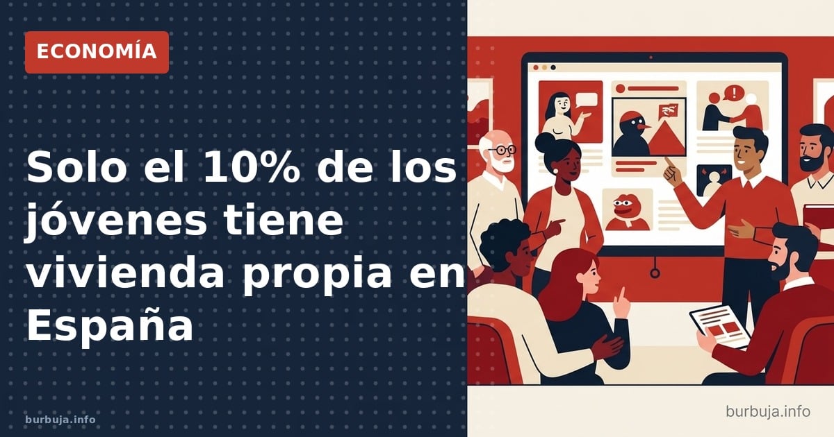70% de jóvenes en casa de sus padres: el dato que no cuadra