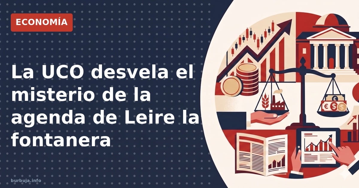 UCO revela quién es el P.S. de la agenda de Leire
