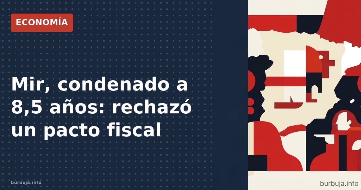 Condena a Rafa Mir: 8,5 años con vídeos de por medio